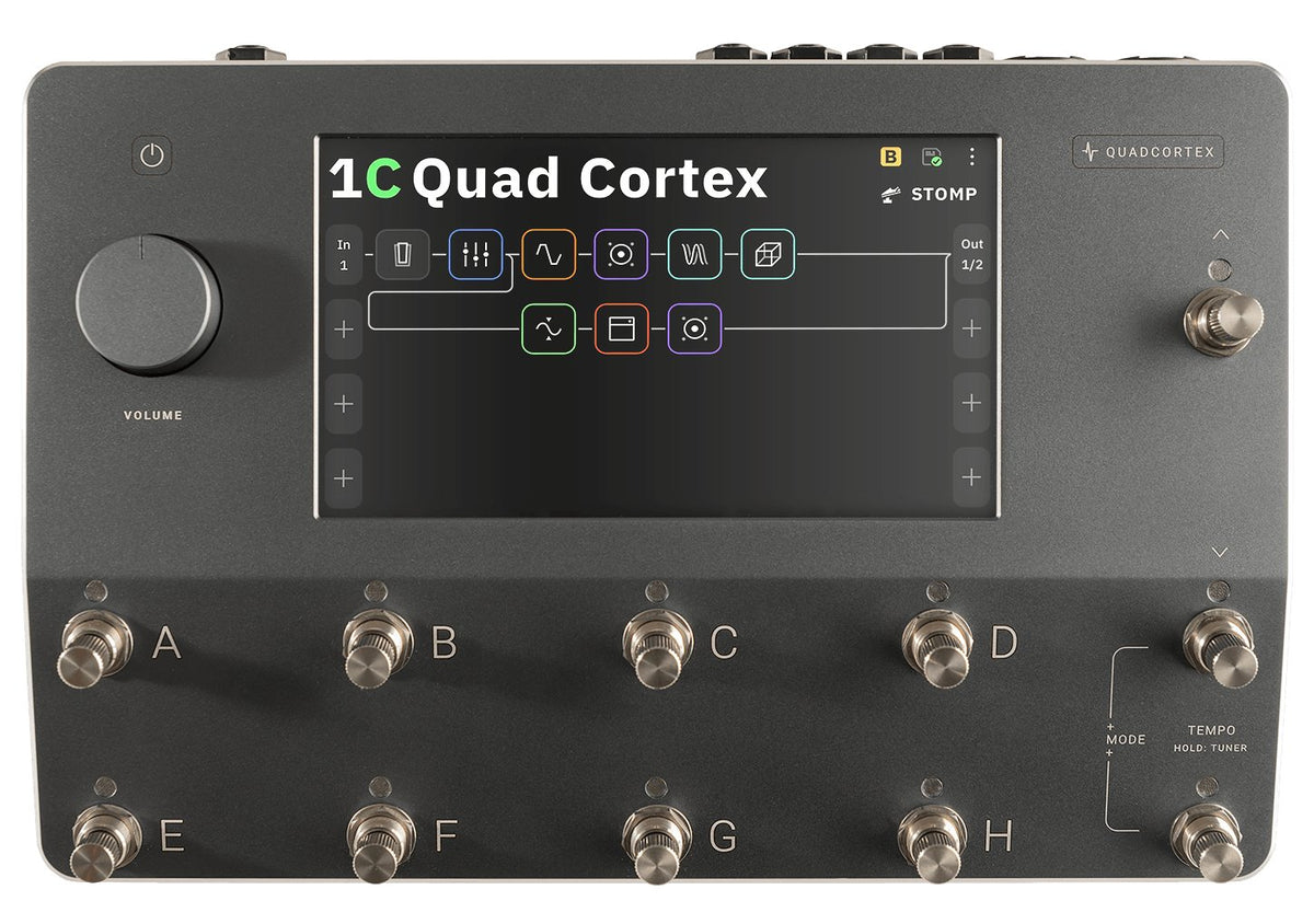 Neural DSP Quad Cortex QC Digital Effects Processor and Amp Modeller image 0