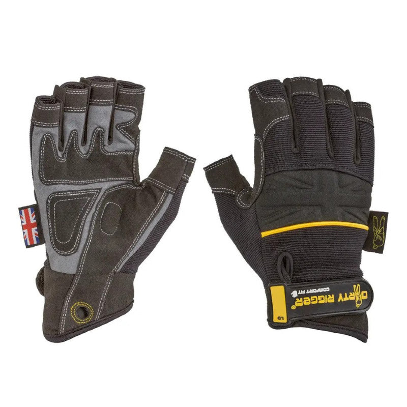 Dirty Rigger fingerless gloves S/M/L/XL image 0