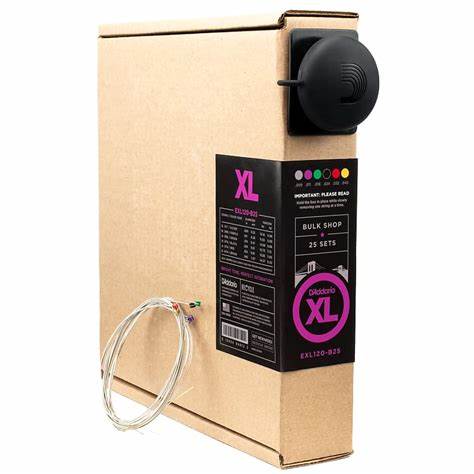 D'Addario EXL120-B25 Nickel Wound 9-42 Electric Guitar Strings, Light, 25-Pack image 0