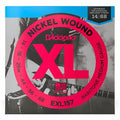 D'Addario EXL157 Nickel Wound 14-68 Baritone Electric Guitar Strings, Medium image 0