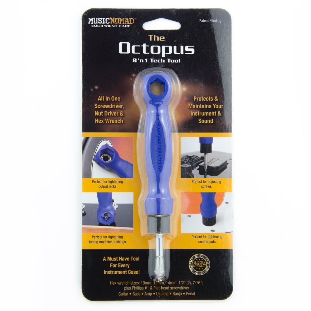 Music Nomad The Octopus 8 in 1 Tech Tool MN227 image 1