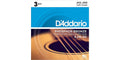 D'Addario EJ16-3D Phosphor Bronze 12-53 Acoustic Guitar Strings Light 3-Pack image 0