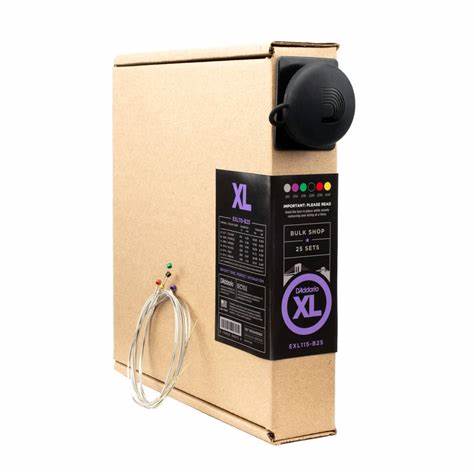 D'Addario EXL115-B25 Nickel Wound Electric Bulk Pack, Medium, 25 Sets image 0