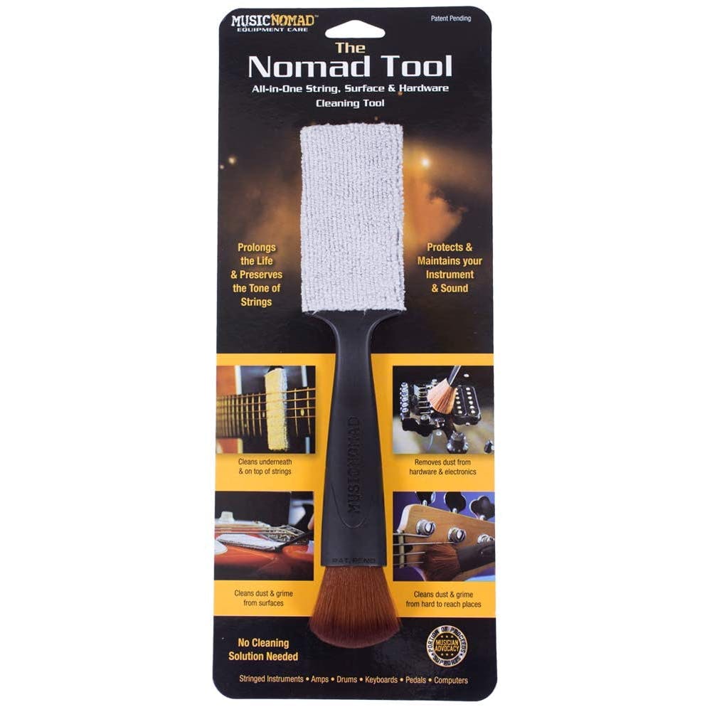MusicNomad The Nomad Tool String Surface & Hardware Cleaning Tool image 0