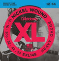 D'Addario EXL145 Nickel Wound 12-54 Electric Guitar Strings, Heavy image 0
